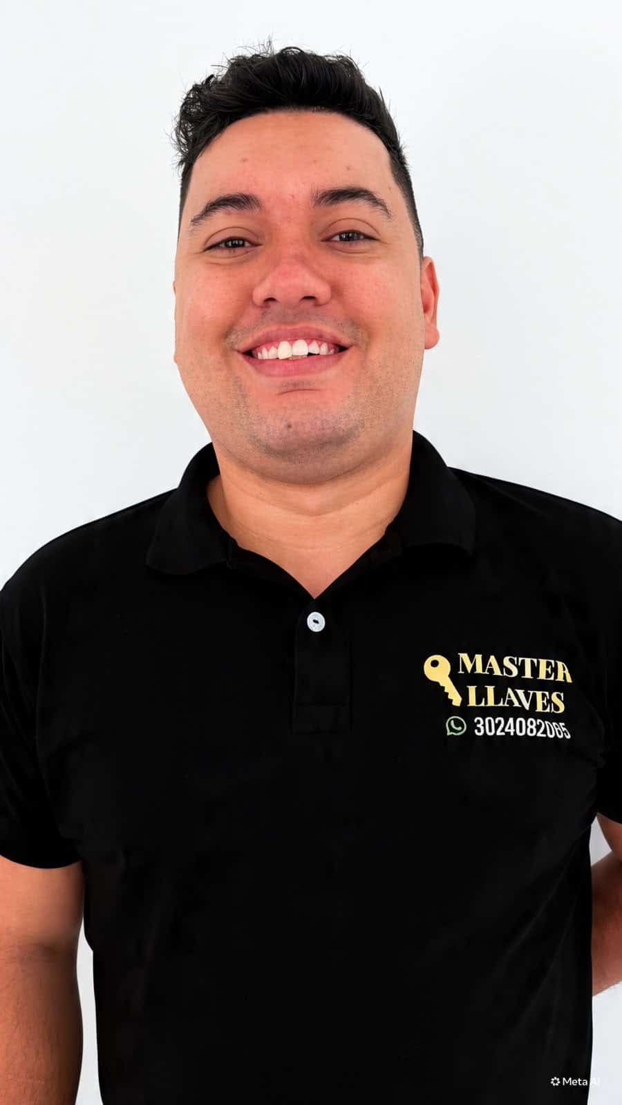 Bryan, técnico cerrajero de Master Llaves