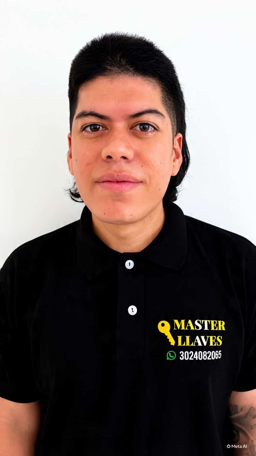 Carlos Mario, técnico cerrajero de Master Llaves